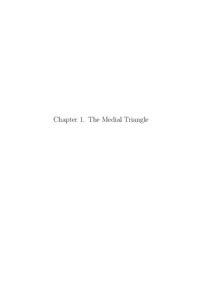 Chapter 1. The Medial Triangle  2