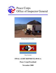 Peace Corps Office of Inspector General   Housing Compound in Swaziland