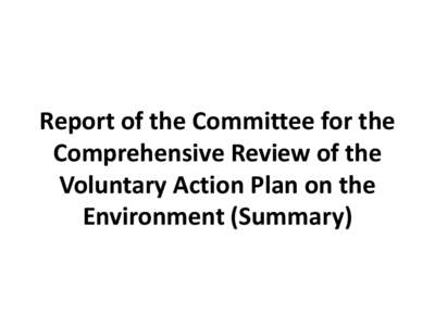 Environmental issues with energy / Environmental economics / Emissions trading / Energy conservation / Emission intensity / Low-carbon economy / Kyoto Protocol and government action / Climate change mitigation / Environment / Climate change policy / Earth