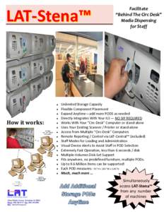 LAT-Stena™  How it works: Facilitate “Behind The Circ Desk”