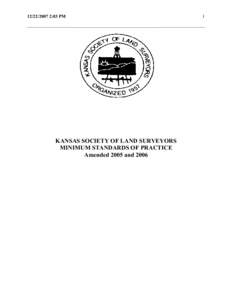 Land management / Real estate / Geodesy / Public Land Survey System / Plat / Land lot / American Land Title Association / County surveyor / Metes and bounds / Surveying / Cartography / Geography