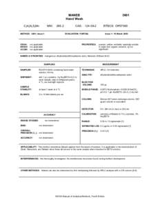 Amines / Antidotes / Ethylenediaminetetraacetic acid / Solution / TE buffer / Sodium hypochlorite / Lysergic acid diethylamide / Chemistry / Disinfectants / Oxidizing agents