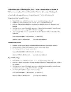 Time series analysis / Statistical forecasting / Error / Local regression / Forecasting / Smoothing / National Snow and Ice Data Center / Root-mean-square deviation / Errors and residuals in statistics / Statistics / Regression analysis / Data analysis