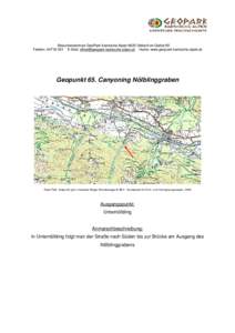 Geopunkt 65_Canyoning_Nölblinggraben