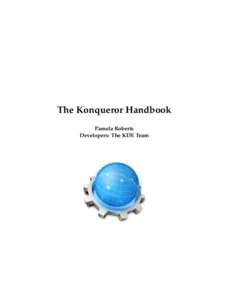 Konqueror / Free software / X Window System / User interface techniques / File managers / KDE Software Compilation 4 / Menu bar / Trash / Double-click / Software / System software / Desktop environments