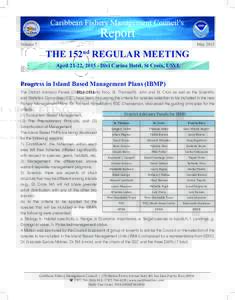Caribbean Fishery Management Council’s  Report Volume 7
