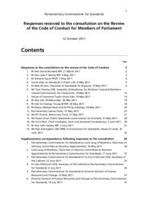 Parliament of the United Kingdom / Department for Communities and Local Government / Local government in England / Standards for England / Ministerial Code / United Kingdom parliamentary expenses scandal / Parliament of Singapore / Committee on Standards in Public Life / David Blunkett / Politics of the United Kingdom / Government of the United Kingdom / Government