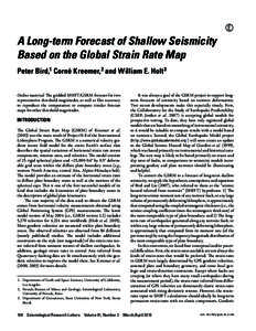 Seismology / Tectonics / Earthquake / Subduction / Intraplate earthquake / Transform fault / Shear zone / Fault / Convergent boundary / Geology / Plate tectonics / Structural geology