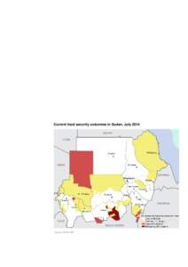 Sudan Humanitarian Bulletin |4  FEWS NET: 5.3 million Sudanese food insecure FEWS NET reports that there are 5.3 million food insecure