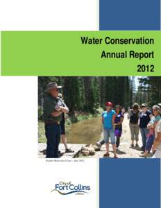 2012 Water Conservation Annual Report