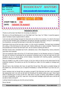 AUGUST 2012 NEWSLETTER .pub