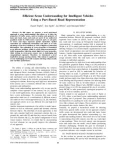 Proceedings of the 16th International IEEE Annual Conference on Intelligent Transportation Systems (ITSC 2013), The Hague, The Netherlands, October 6-9, 2013 MoB3.2