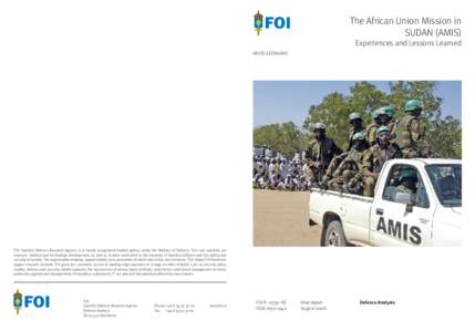 Africa / African Union – United Nations Hybrid Operation in Darfur / War in Darfur / African Union / International relations / United Nations Security Council Resolution / Darfur conflict / Sudan / African Union Mission in Sudan
