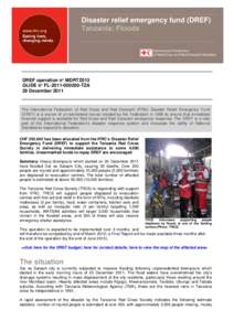 Occupational safety and health / International Red Cross and Red Crescent Movement / International Federation of Red Cross and Red Crescent Societies / Public safety / Management / Pakistan floods / Humanitarian aid / Disaster preparedness / Emergency management