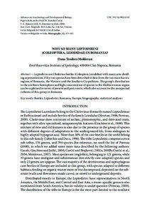 Advances in Arachnology and Developmental Biology. Papers dedicated to Prof. Dr. Božidar Ćurčić. S. E. Makarov & R. N. Dimitrijević (Eds[removed].