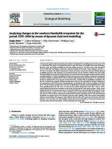 Fish / Fishing down the food web / California Current / Ecopath / Villy Christensen / Fisheries management / Trophic cascade / Food web / Humboldt Current / Fisheries science / Biology / Fishing