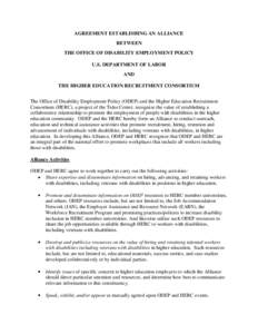 FINAL: ODEP USBLN Alliance Agreement (July 08) (D0206423).DOC