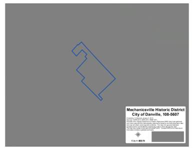 Service Layer Credits: Sources: Esri, DeLorme, NAVTEQ, USGS, NRCAN, METI, iPC, TomTom Mechanicsville Historic District City of Danville, [removed]