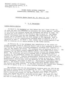 National Academy of Sciences 2101 Constitution Avenue, N. U. Washington 25, D. C. UNITED STATES NATIONAL COMMITTEE INTERNATIONAL GEOPHYSICAL YEAR, [removed]