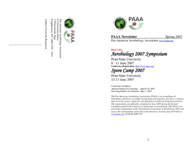 Microsoft Word - PAAA-NewsSpring073.doc