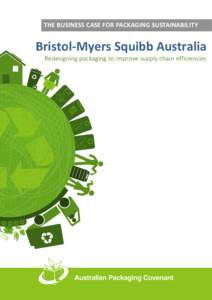 THE BUSINESS CASE FOR PACKAGING SUSTAINABILITY  Bristol-Myers Squibb Australia Redesigning packaging to improve supply chain efficiencies  The Business Case for Packaging Sustainability