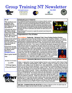 GTNT_Newsletter July 2009