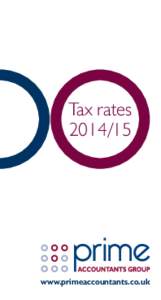 Tax rates[removed]www.primeaccountants.co.uk  INCOME TAX RATES