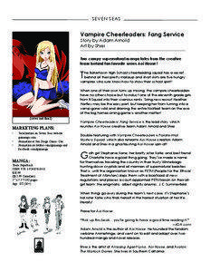 SEVEN SEAS  Vampire Cheerleaders: Fang Service