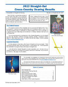 Aerodynamics / Meteorology / Glider / Lift / Thermal / Gabbs /  Nevada / Speed to fly / Inyokern Airport / Aviation / Gliding / Aeronautics