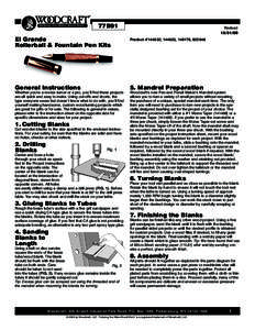 Mechanical engineering / Clamps / Woodworking / Pens / Writing instruments / Mandrel / Chuck / Turning / Tailstock / Technology / Lathes / Machine tools