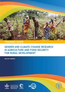 GENDER AND CLIMATE CHANGE ISSUES IN AGRICULTURE AND FOOD SECURITY RESEARCH AND RURAL DEVELOPMENT