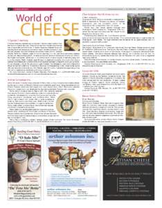 World of Cheese - Roma Cello Feature -Gourmet News-April2009
