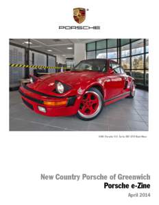 1986 Porsche 911 Turbo RUF BTR Slant Nose  New Country Porsche of Greenwich