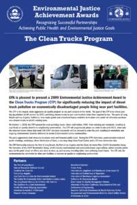 Environmental Justice   Achievement Awards Recognizing Successful Partnerships
