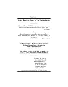 Debt / Chapter 15 /  Title 11 /  United States Code / Personal finance / Forum non conveniens / Bankruptcy in the United States / Bankruptcy / United States bankruptcy court / United States Trustee Program / Trustee in bankruptcy / United States bankruptcy law / Insolvency / Law