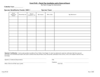 Microsoft Word - Form 82-Annual Installation_1.doc