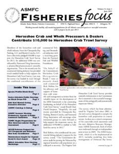 Fisheries focus ASMFC Volume 21, Issue 4 June 2012
