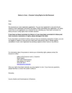 Voter registration / Accountability / Suffrage / Florida Central Voter File / Voting rights in the United States / Elections / Politics / Government