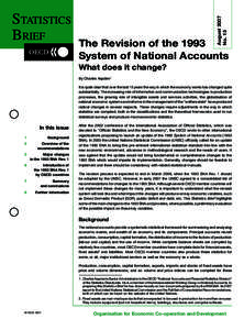 August 2007 No. 13 STATISTICS BRIEF