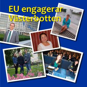 EU engagerar Västerbotten Självklart ska du engagera dig i EU-frågor! Gör inte du det, då kommer Europas främlingsfientliga röster att väga tyngre.