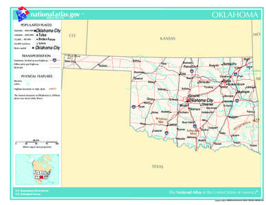 nationalatlas.gov Where We Are OKLAHOMA  TM