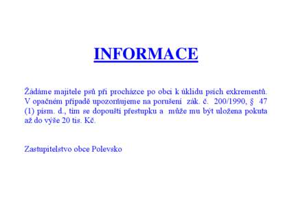 Microsoft Word Viewer - INFORMACE.psí sekrementy.doc