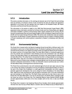 Section 3.7 Land Use and PlanningIntroduction
