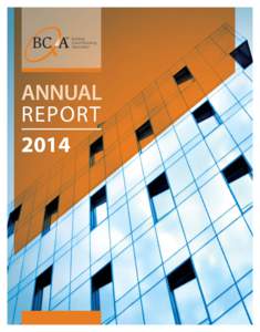 ANNUAL REPORT 2014 Building Commissioning Association Annual Report 2014
