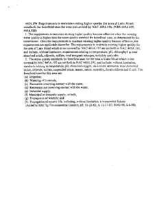 ·  445A.194 Requirements to maintain existing higher quality for area of Lake Mead; standards for beneficial uses for area not covered by NAC 445A[removed]NRS 445A.425, 445A[removed]The requirements to maintain existing 