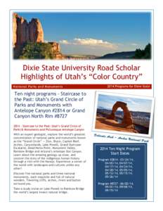 Microsoft Word - Road Scholar 2014 Newsletter.docx