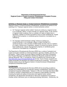 Microsoft Word - DDS whistleblower letter