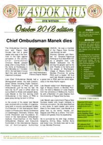 October 2012 Wasdok Edition