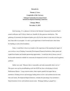 Mortgage industry of the United States / Community development financial institution / Economy of the United States / Politics of the United States / Finance / Community Reinvestment Act / Home Mortgage Disclosure Act / Dodd–Frank Wall Street Reform and Consumer Protection Act / Opportunity finance / Community development / United States federal banking legislation / Ethical banking