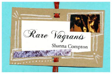 Rare Vagrants | Shanna Compton Materials include leftover cardstocks and papers from prior chapbooks; a 1990s Mexico-themed poster; Bomb and National Geographic magazines; a field guide to Northern European anim